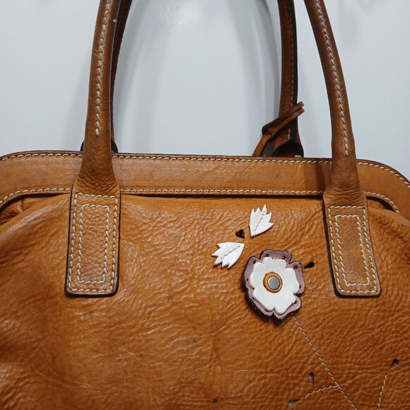 Luella Designer Leather Satchel🤎 - Picture 10 of 14